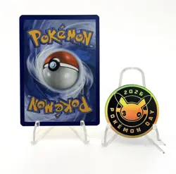 Pikachu 051/162 - Pokemon Day 2026 30th Anniversary Stamped Promo TCG Cosmo Holo - Image 2