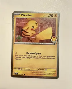 Pikachu 051/162 - Stamped 2026 Pokemon Day 30th Anniversary Promo - Pokemon TCG - Image 1