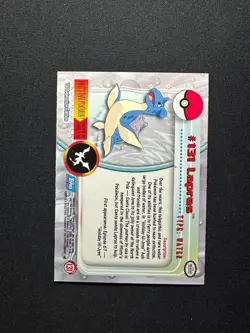2000 Topps Pokemon TV Animation Edition Series 3 Non Holo #131 Lapras - Image 2