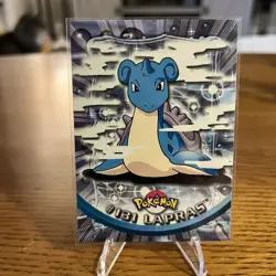 2000 Topps Pokemon TV Animation Edition Series 3 Non Holo #131 Lapras Blue Label - Image 1