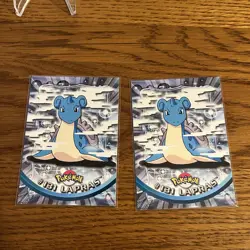 2000 Topps Pokemon TV Animation Edition Series 3 Non Holo #131 Lapras Blue Label - Image 3