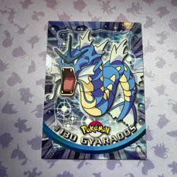 Gyarados 2000 Topps Pokemon TV Animation Edition Series 3 Non Holo #130 LP - Image 1