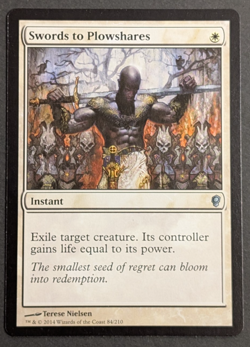 MTG Card - 1x Swords to Plowshares - Conspiracy - NM/LP - Magic The Gathering - Image 1