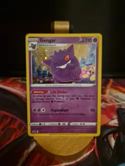 Gengar SWSH052 Black Star Promo Ultra Rare Holo Card Excellent LP condition - Image 1