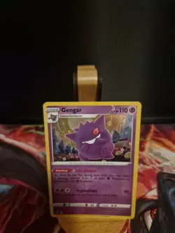 Gengar SWSH052 Black Star Promo Ultra Rare Holo Card Excellent LP condition - Image 4