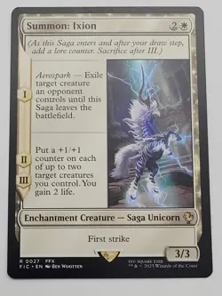 Summon: Ixion R 0027 Regular - Final Fantasy MTG Magic The Gathering - Image 1