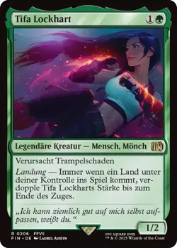 MTG Magic the Gathering FINAL FANTASY 306 Tifa Lockhart rare deutsch - Image 1