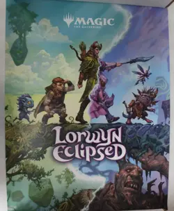 Magic the Gathering: Lorwyn Eclipsed Promo Store Poster 24x18 New MTG - Image 1