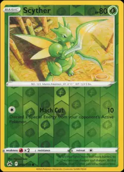 Pokemon - Scyther #006/159 - Crown Zenith Reverse Holo - Image 1