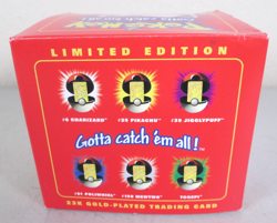 1999 Burger King Pokemon 23K Gold-Plated JIGGLYPUFF Trading Card - Image 5