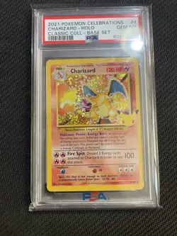 2021 Pokemon Celebrations Charizard Holo Gem Mint PSA 10 - Image 1