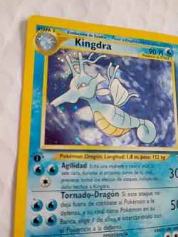 Kingdra Holo 8/111 Card 1ST EDITION Pokemon TCG Neo Genesis Spanish Version LP - Image 4
