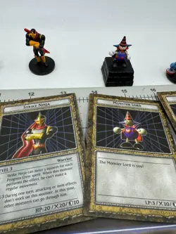 Yugioh DDM Figure & Card Custom Lot ! Dungeon dice monsters yugioh Board Cards - Image 4