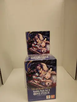 One Piece OP14 The Azure Sea's Seven Double Pack Set 9 Lot Of 2 - Image 2