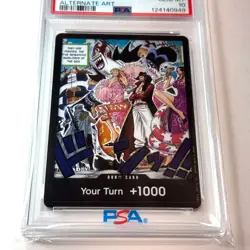 PSA 10 One Piece Don!! Card Alt Art OP07 500 Years in the Future English 2024 - Image 2