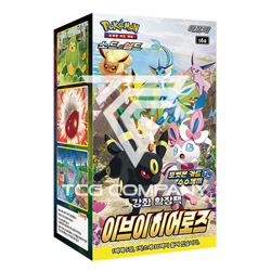 Pokemon Card Sword&Shield Eevee Heroes Booster Box(Evolving Skies) Korean Ver - Image 1