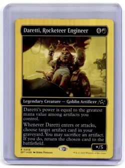 Aetherdrift #458 Daretti, Rocketeer Engineer (First-Place Foil) - Image 1