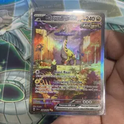 Pokemon TCG Temporal Forces Raging Bolt EX Special Illustration Card 208/162 - Image 4