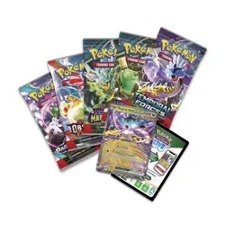 Pokemon Trading Card Games Paradox Destinies Raging Bolt ex Tin New Sealed - Image 3