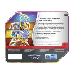Pokemon Trading Card Games Paradox Destinies Raging Bolt ex Tin New Sealed - Image 4
