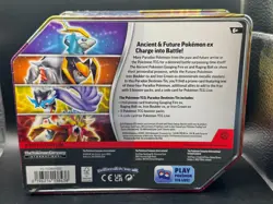 Pokemon Trading Card Games Paradox Destinies Raging Bolt ex Tin New Sealed - Image 2