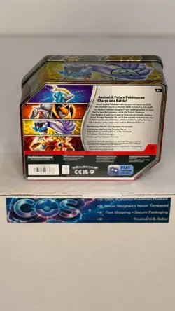 NEW/SEALED Pokemon Trading Card Game Paradox Destinies Raging Bolt ex Tin - Image 2
