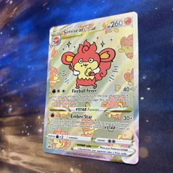 Simisear VSTAR GG37/GG70 Crown Zenith Alternate Art Ultra Rare Pokemon Card New - Image 3