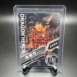 ULTRA RARE Dragon Ball Z Holo Foil UR Drip Card - Goku Flannel SC-UR-0012 - Image 2