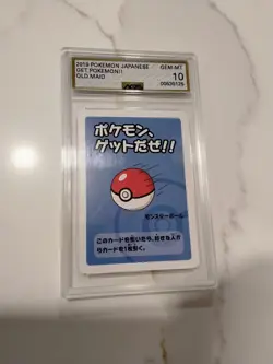POKEMON CENTER EXCLUSIVE Babanuki Old Maid Card Japanese AGS 10 - Image 2