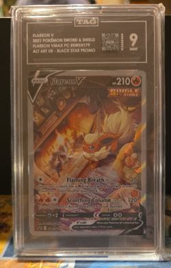 Flareon V SWSH179 SWSH: Sword & Shield Promo Cards TAG 9 - Image 3