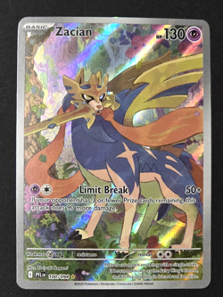 Zacian 100/094 ME02: Phantasmal Flames (PFL) Illustration Rare IR Pokemon NM/Min - Image 1