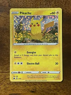 Pokemon Pikachu - 7/15 007/015 McDonald's Promos 2022 NM Holo - Image 1