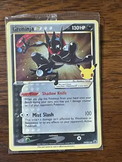 Greninja Gold Star SWSH144 Pokemon Celebrations ETB Promo NM SEALED - Image 1