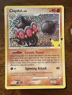 Claydol 15/106 Celebrations: Classic Collection Holo Pokemon - Image 1