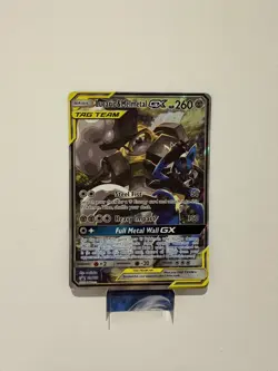 Lucario & Melmetal GX SM192 Sun and Moon Tag Team Pokemon Black Star Promo - Image 1