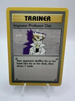 Imposter Professor Oak 73/102 - Base Set - Vintage 1999 - Pokemon TCG - Image 1