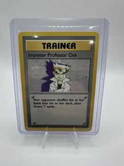 Imposter Professor Oak 73/102 - Base Set - Vintage 1999 - Pokemon TCG - Image 2