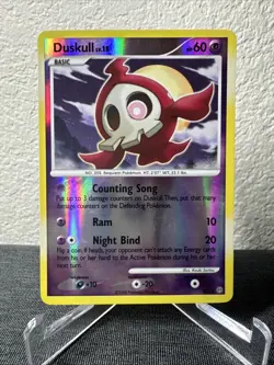 Pokemon Duskull Shiny SH2 Reverse Holo Rare D&P Stormfront Secret Rare - Image 1