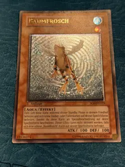 YuGiOh! Treeborn Frog SOI-DE025 1st Edition (Ultimate Rare, MP) - GERMAN - Image 4