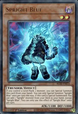 Spright Blue-Ultra Rare - 1st Edition - BLTR-EN075 - Battles of Legend: Termi... - Image 1
