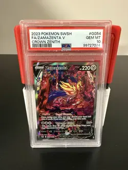 Pokemon Zamazenta v Full Art GG54/GG70 Crown Zenith Galarian Gallery PSA 10 - Image 1