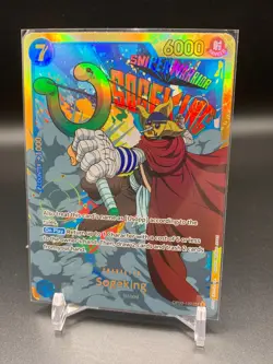 One Piece Sogeking OP03-122 SEC Secret Rare Pillar of Strengths - Image 1