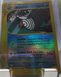 Poliwhirl Reverse Holo 88/144 Skyridge WotC e-Series Rare Vintage Pokemon - Image 1