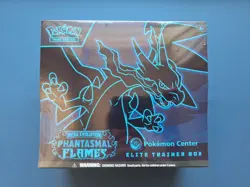 Phantasmal Flames Pokemon Center Exclusive Elite Trainer Box ETB Factory Sealed - Image 1