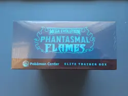 Phantasmal Flames Pokemon Center Exclusive Elite Trainer Box ETB Factory Sealed - Image 5
