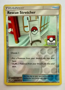 Rescue Stretcher - (Pokemon League) 130A/145 League & Championship Cards Reverse - Image 1