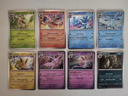 Prismatic Evolutions Costco Cosmos Holo Promo Cards Full Set Of 8 Eeveelutions - Image 1