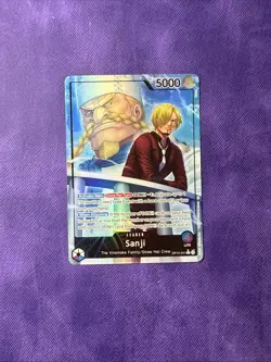 One Piece Card Game - Sanji (Alt Art) OP12-041 Leader - Image 1