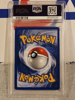 PSA 9 MINT Charizard 2000 Base Set 2 4/130 Holo Rare Pokemon Card Swirl - Image 3