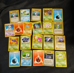 Pokemon Card Lot 21 Cards Nidoqueen Holo Zubsy Koga Dark Wartortle Bulbasaur Rat - Image 1